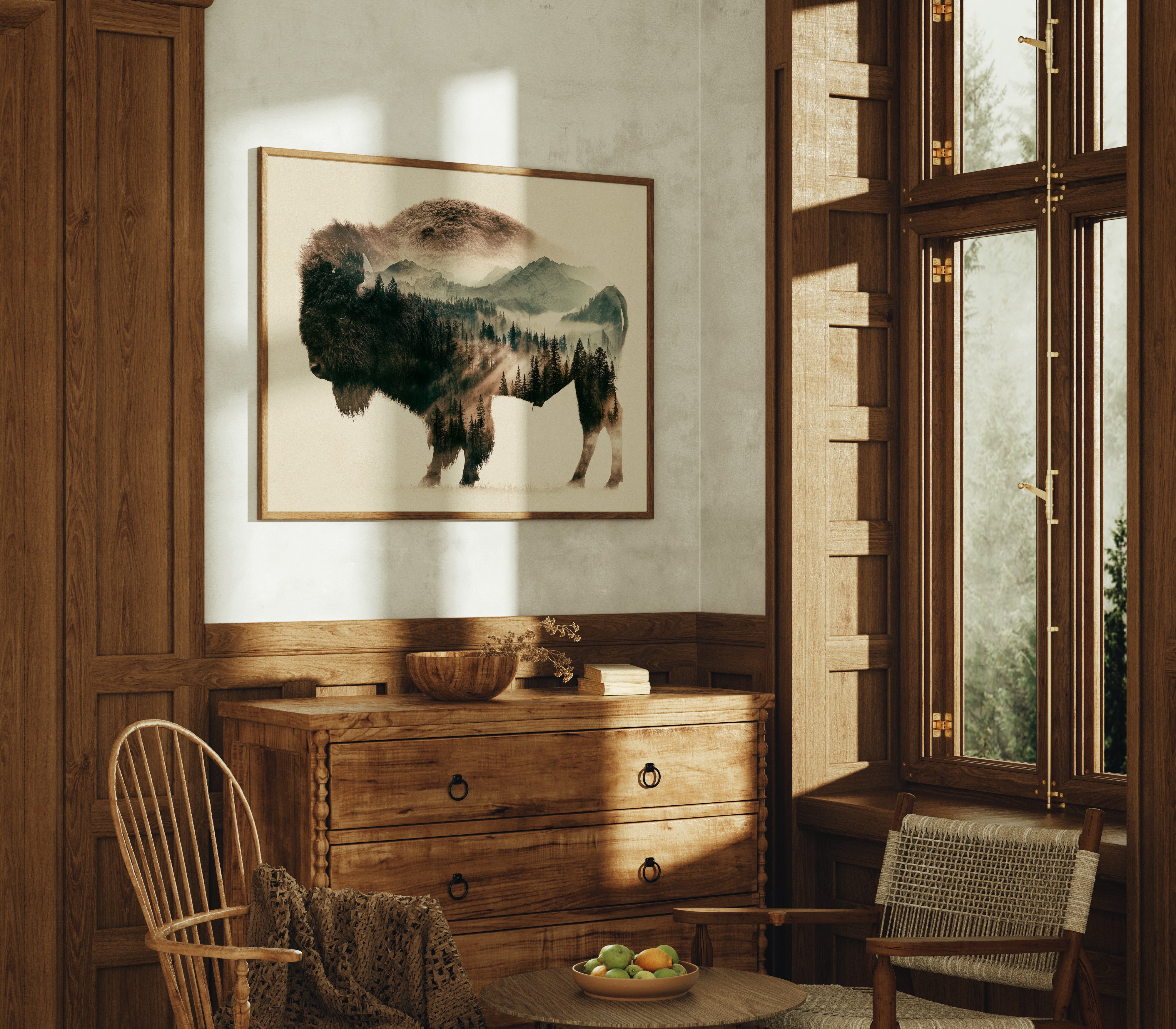 Where the Bison Roams