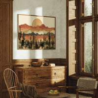 Desert's Golden Hush