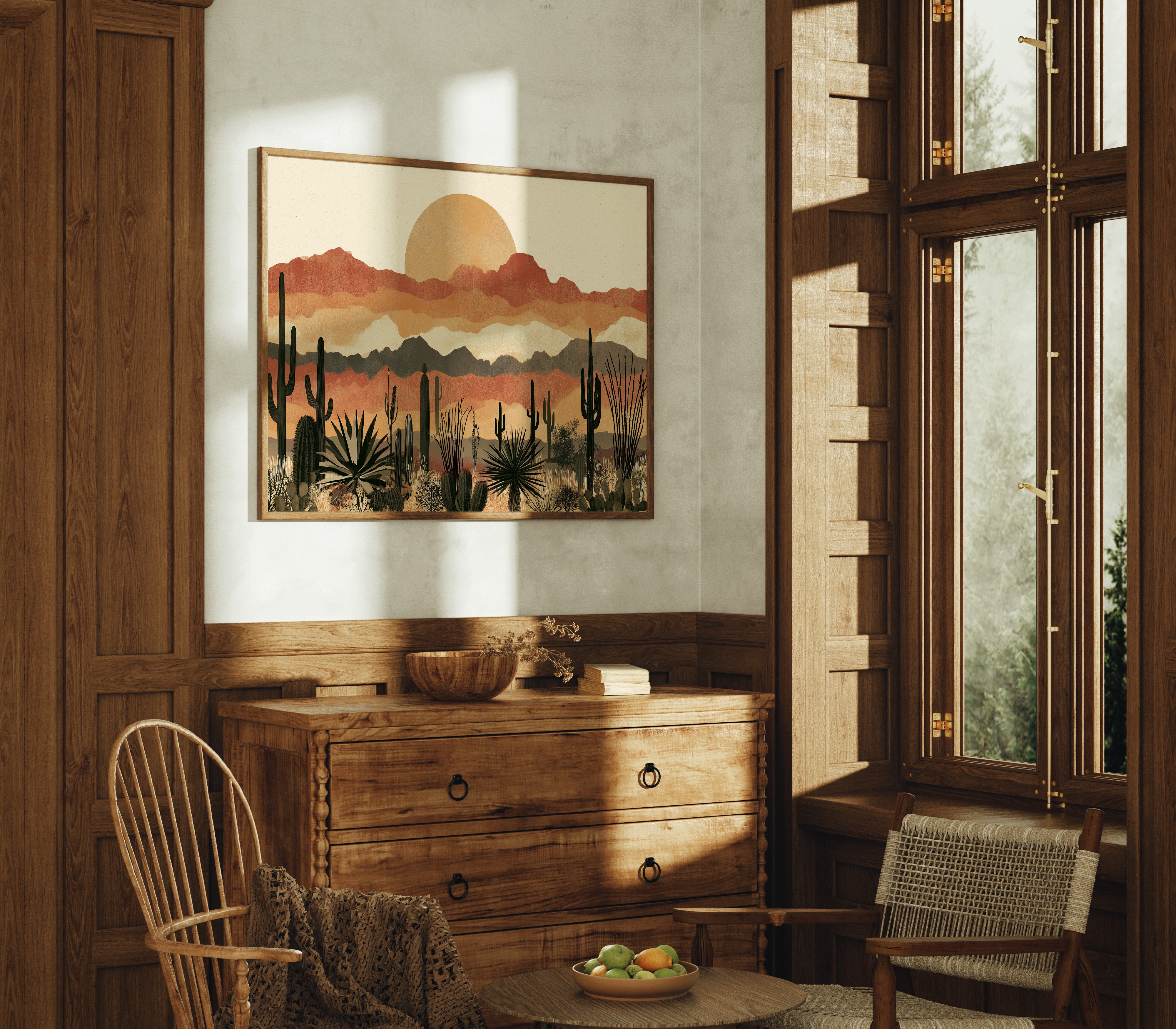 Desert's Golden Hush