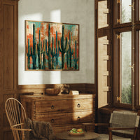 Saguaro Grove Abstraction