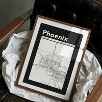 Phoenix, Mapped in Black