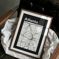 Atlanta, Mapped in Black