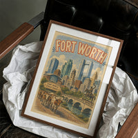 Fort Worth, Stockyards Skyline