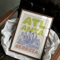 Atlanta, Bubble Letter Skyline