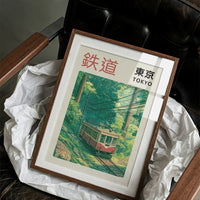 Tetsudō Tokyo — Vintage Japanese Railway Poster