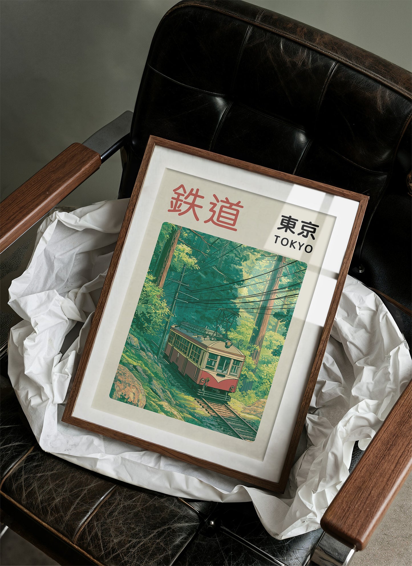 Tetsudō Tokyo — Vintage Japanese Railway Poster