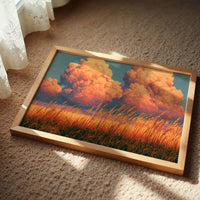 Windswept Prairie Grasses