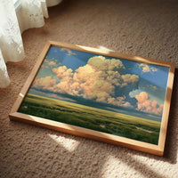 Marshland Beneath the Clouds