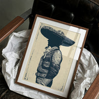 Vaquero in Profile: A Western Silhouette