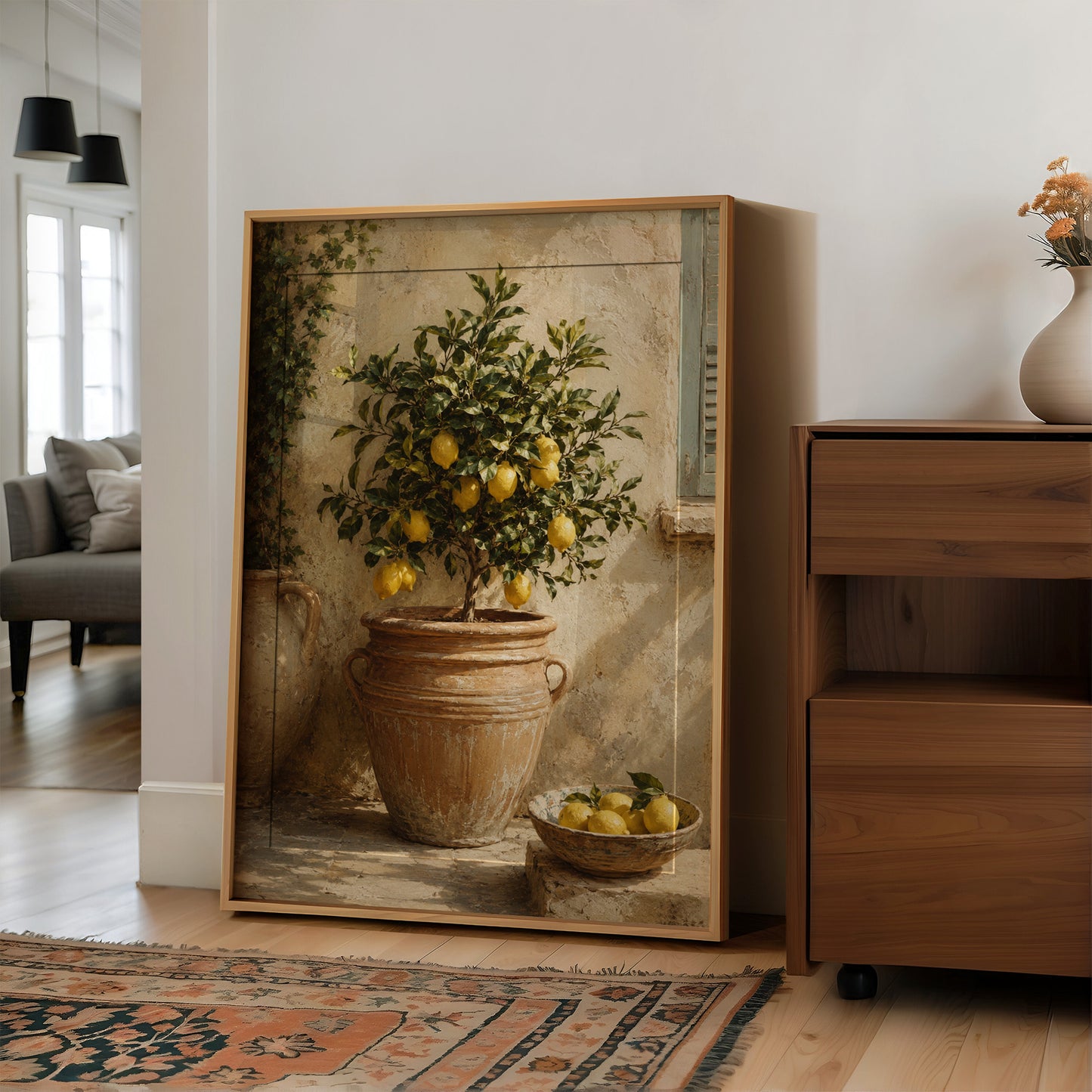 Lemon Tree at the Terracotta Wall
