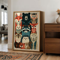 Woodland Council: A Folk Art Menagerie