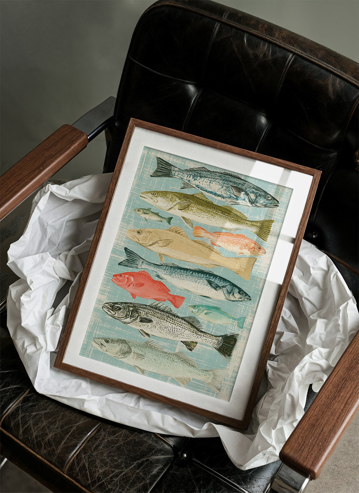 Catch of the Day: A Vintage Fish Chart