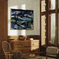 Desert Nightfall in Stitches