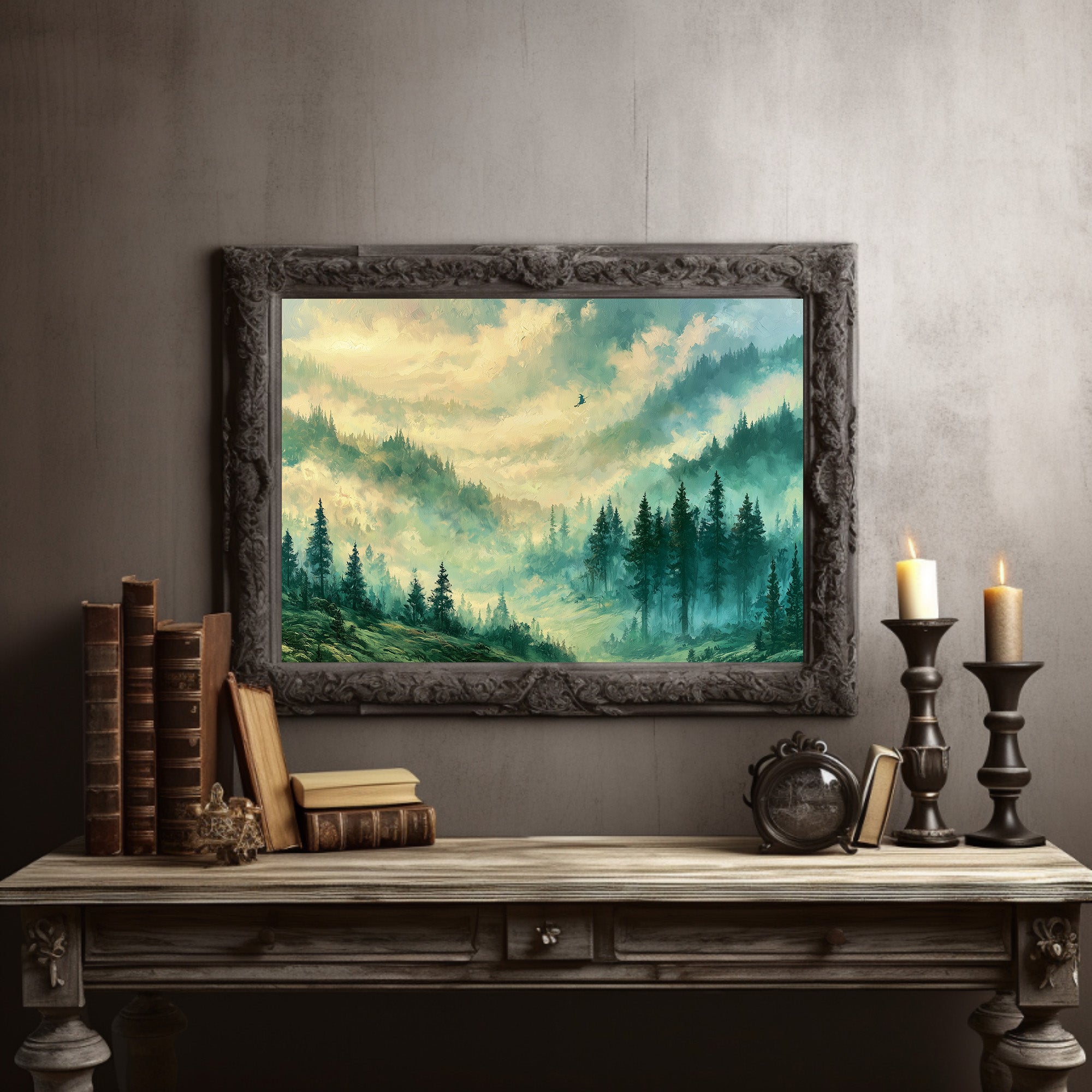 The Witch Above the Pines
