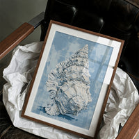 Frilled Spire, Coastal Blue