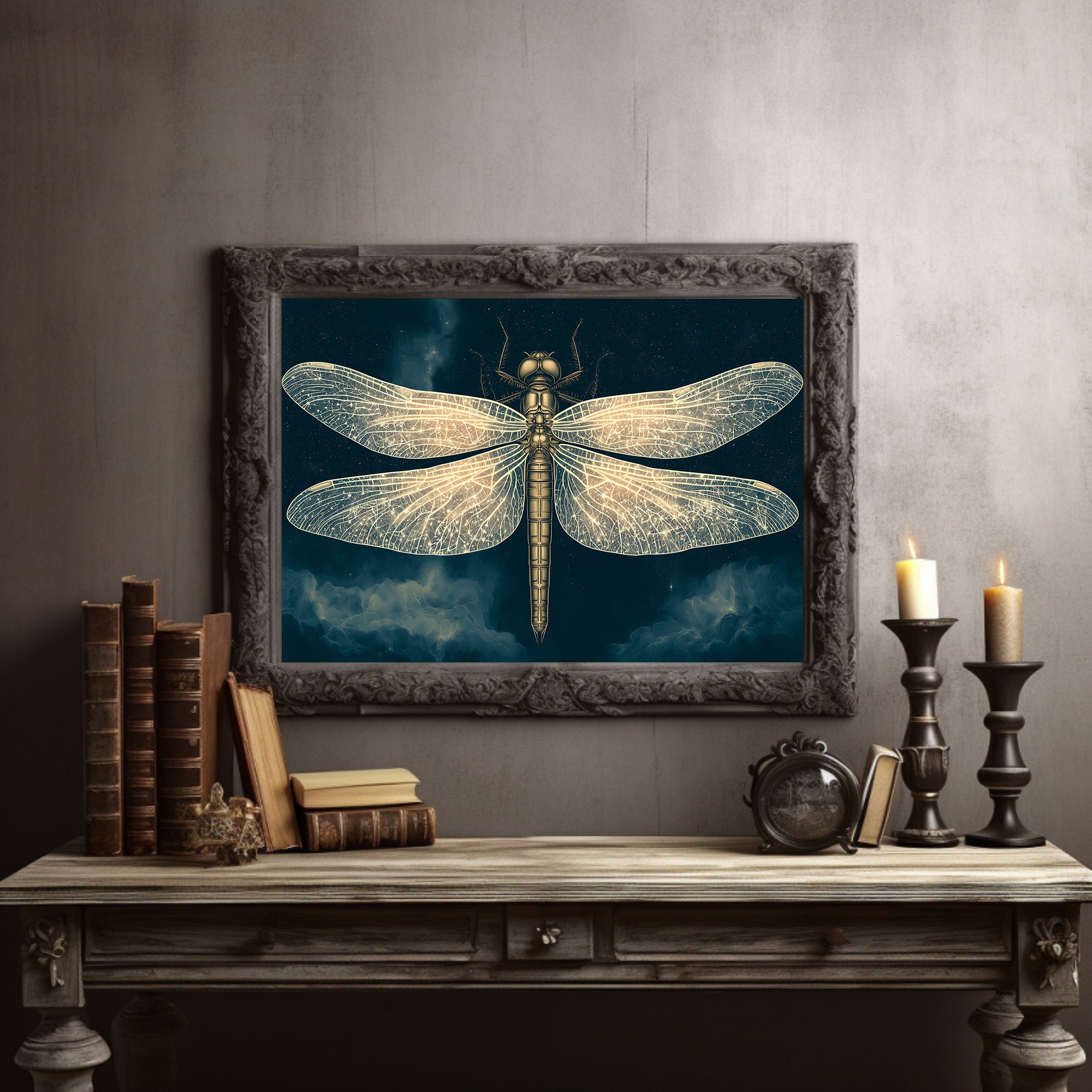 Dragonfly Woven From Starlight