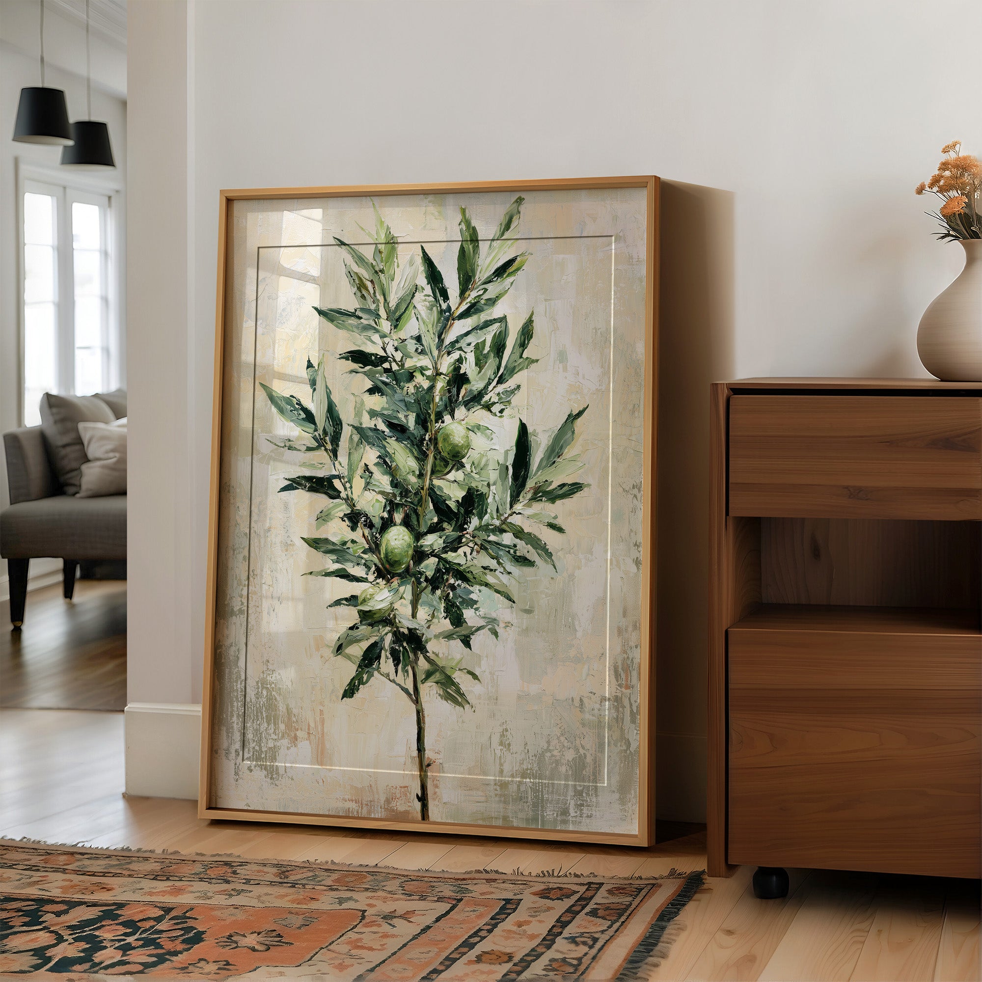 Olive Branch, Fruit and Leaf