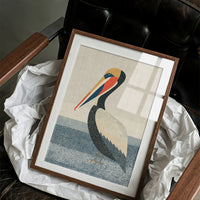 Pelican at Rest, Coastal Weave