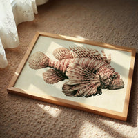 Lionfish in Antique Sepia