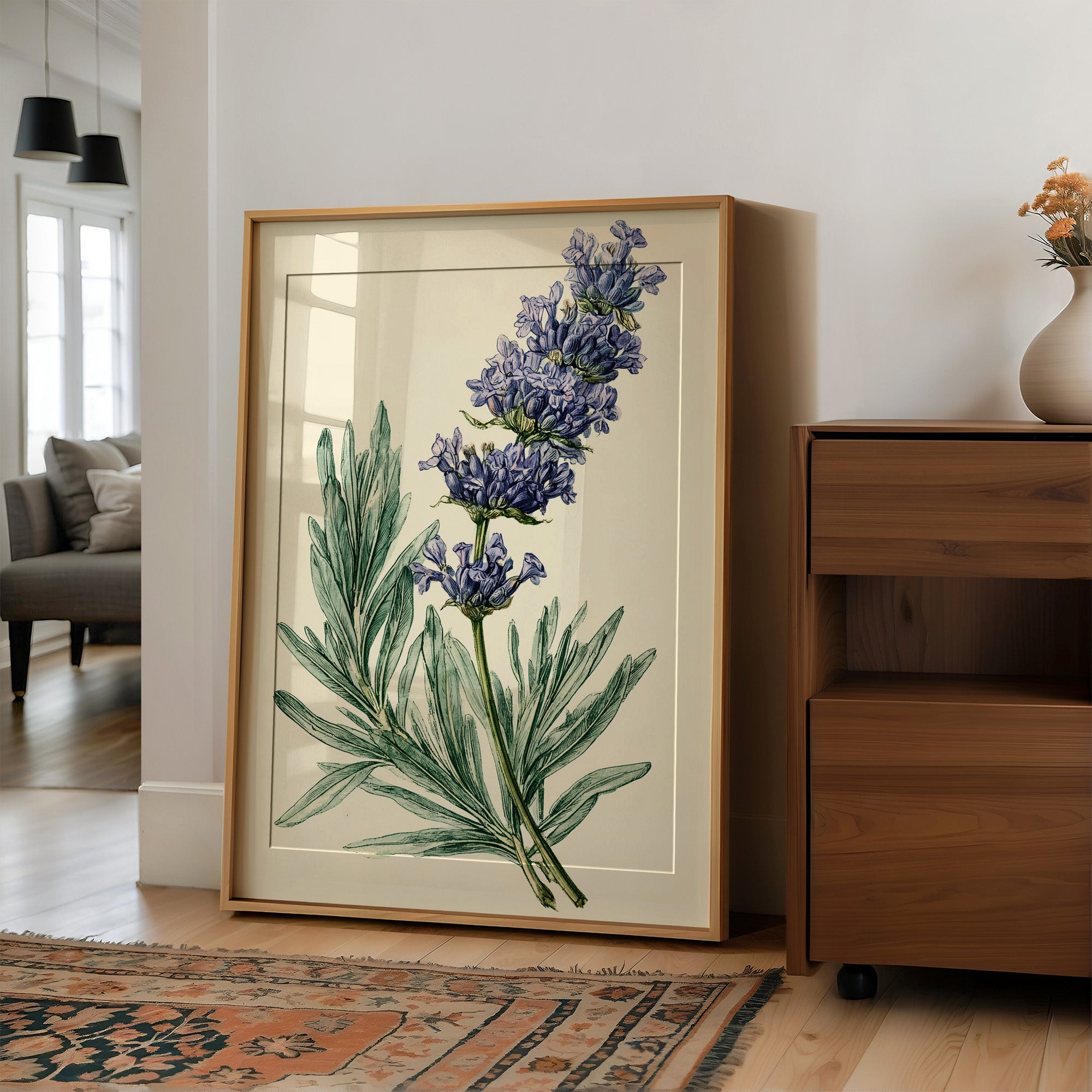 Sprig of Lavender Study