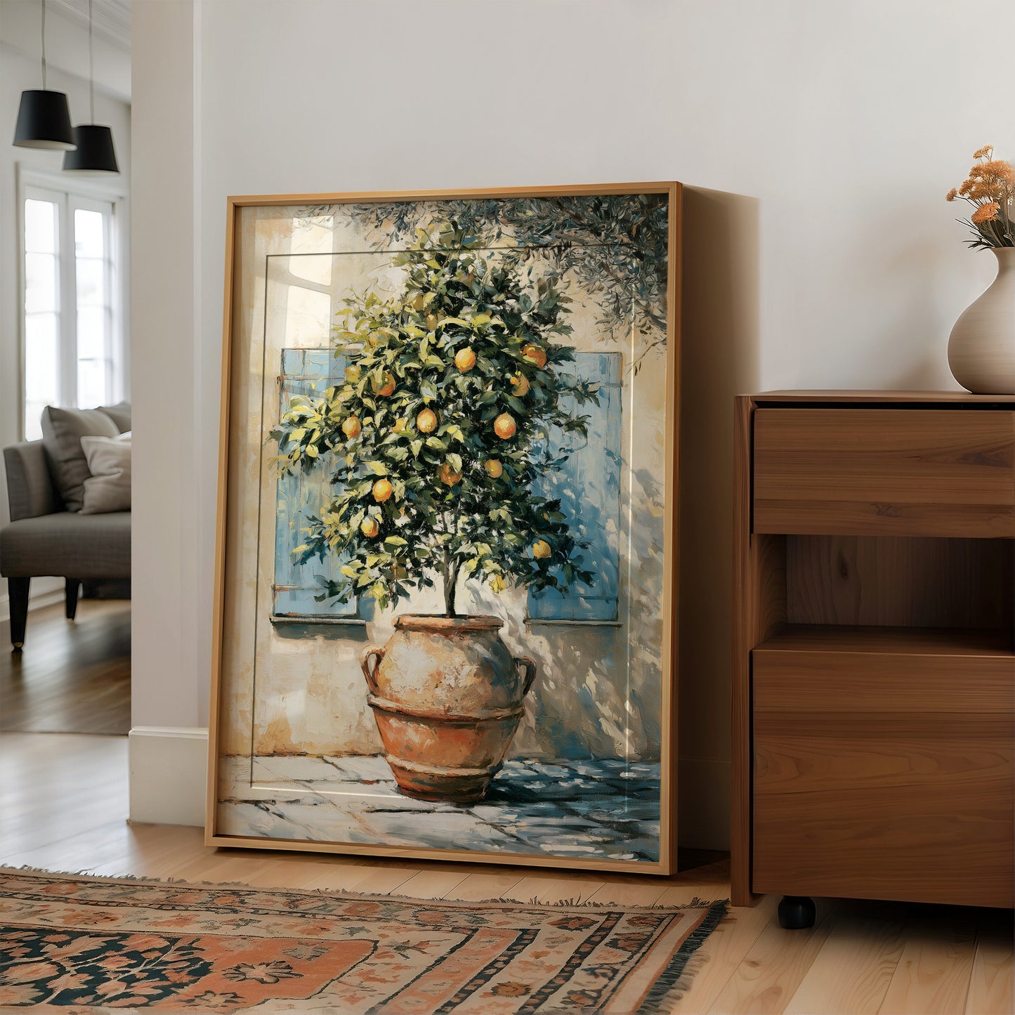 Lemons, Light, and Terracotta