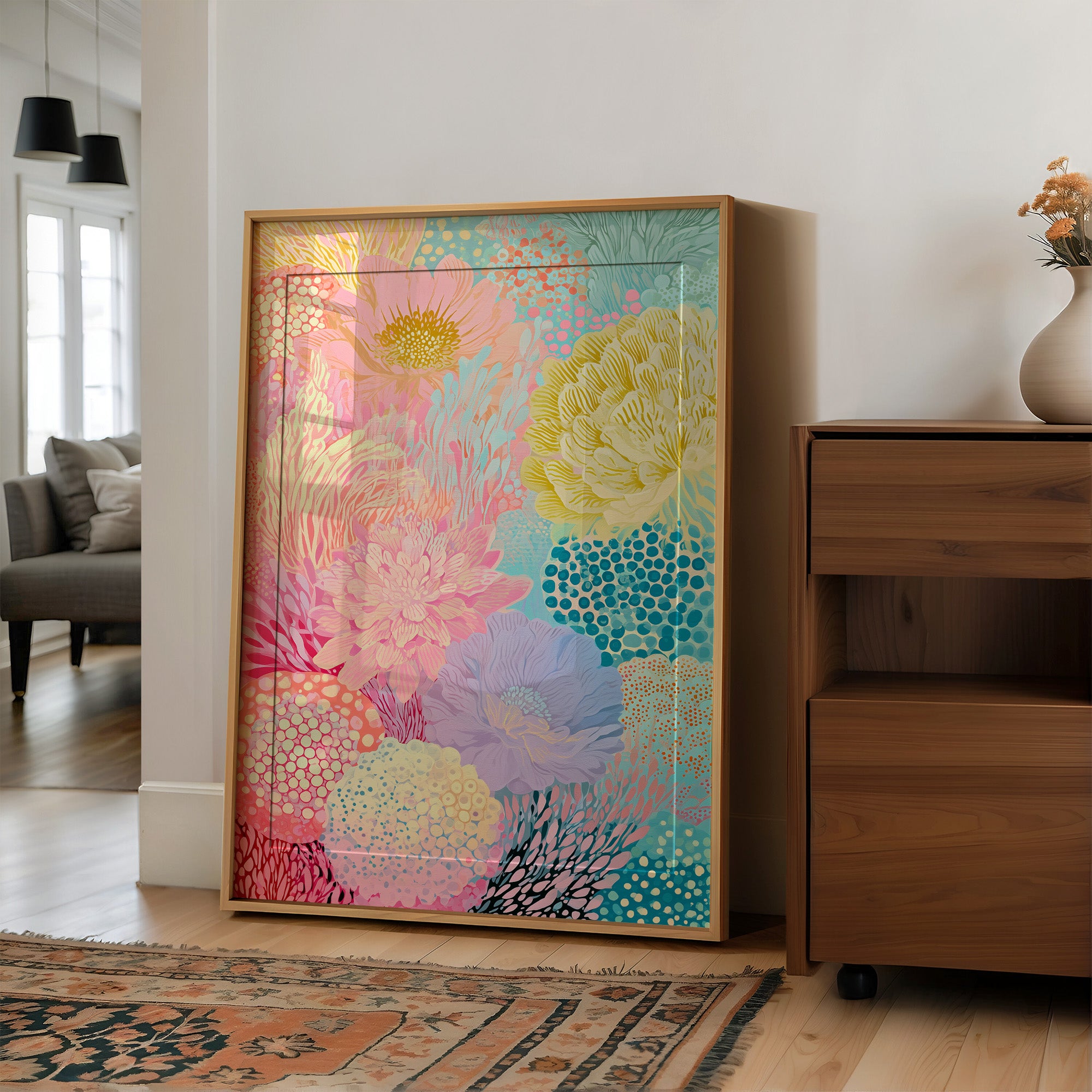Reef Bloom: A Coral Garden in Full Color