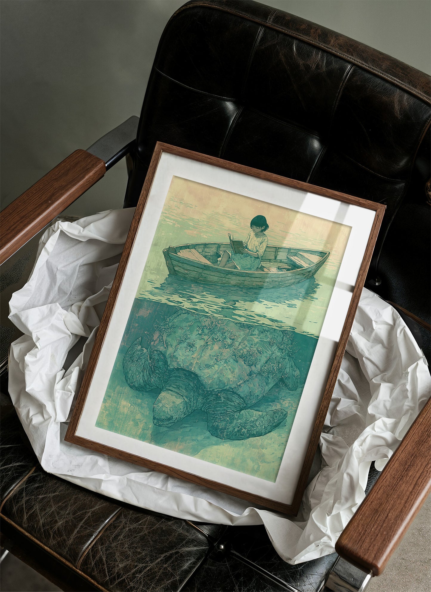 Little Reader, Ancient Turtle Below