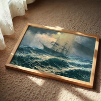 Tall Ship Against the Tempest