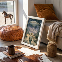 Cowboy and Craft, Watercolor Sky