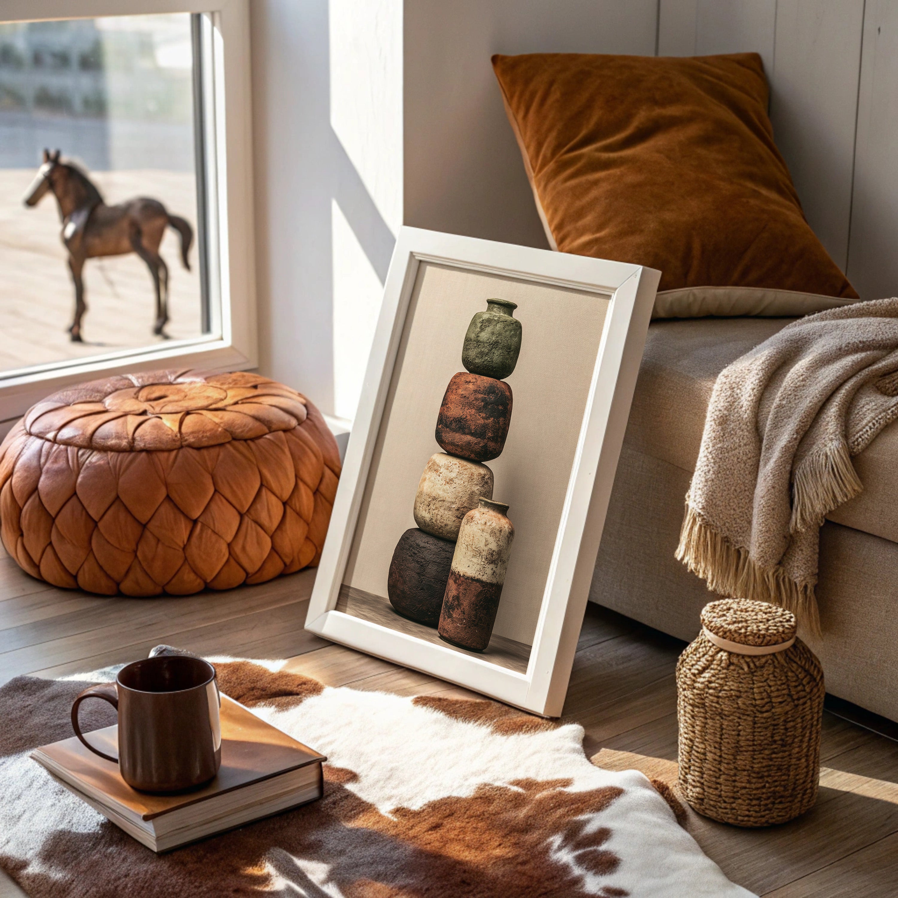 Stacked and Weathered: The Vessel Tower and Its Companion Jar