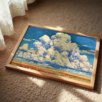 Thunderheads Over Amber Fields