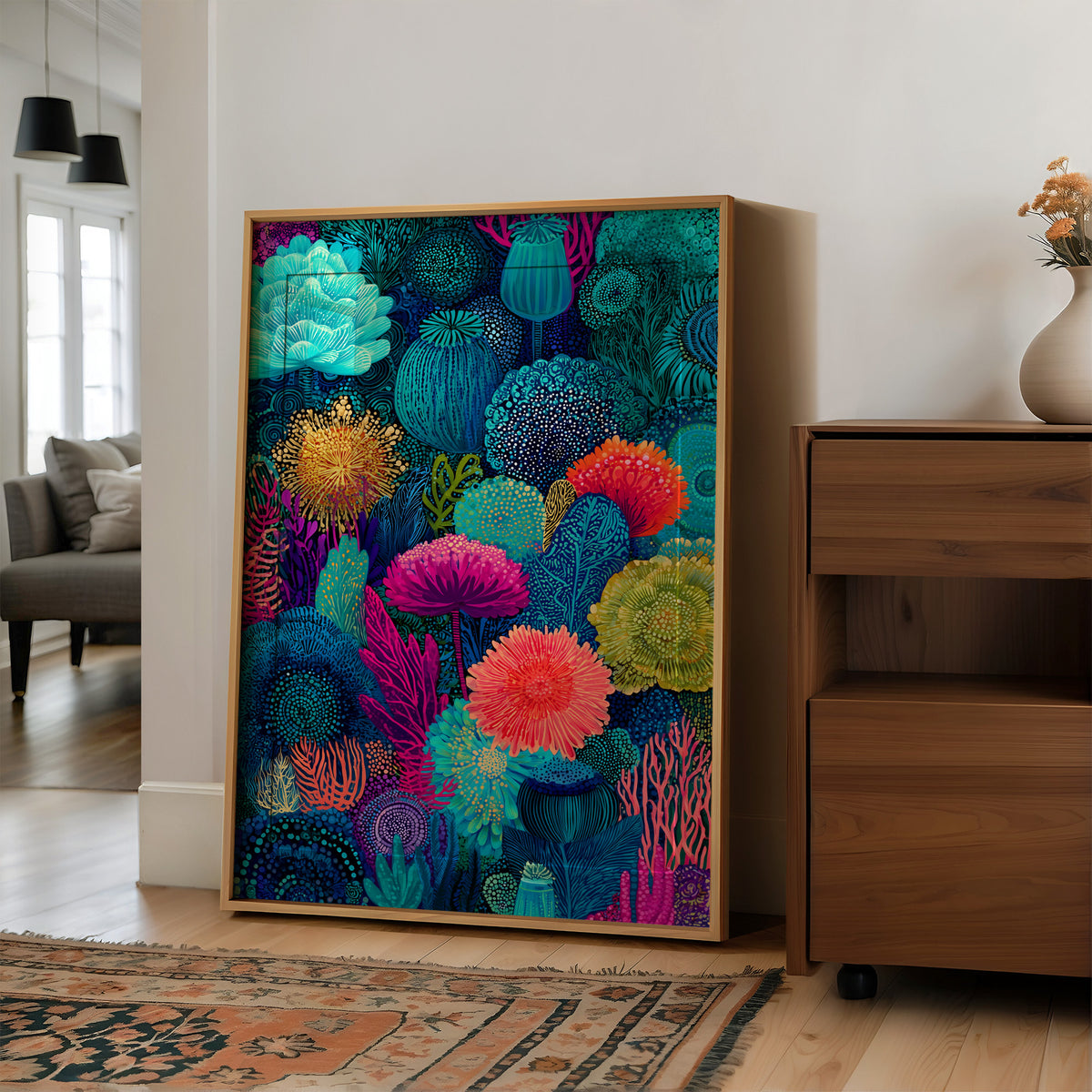 Reef Rhapsody: A Riot of Coral and Color