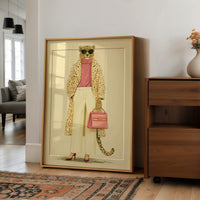 Leopard in Leopard: The Chicest Print Clash