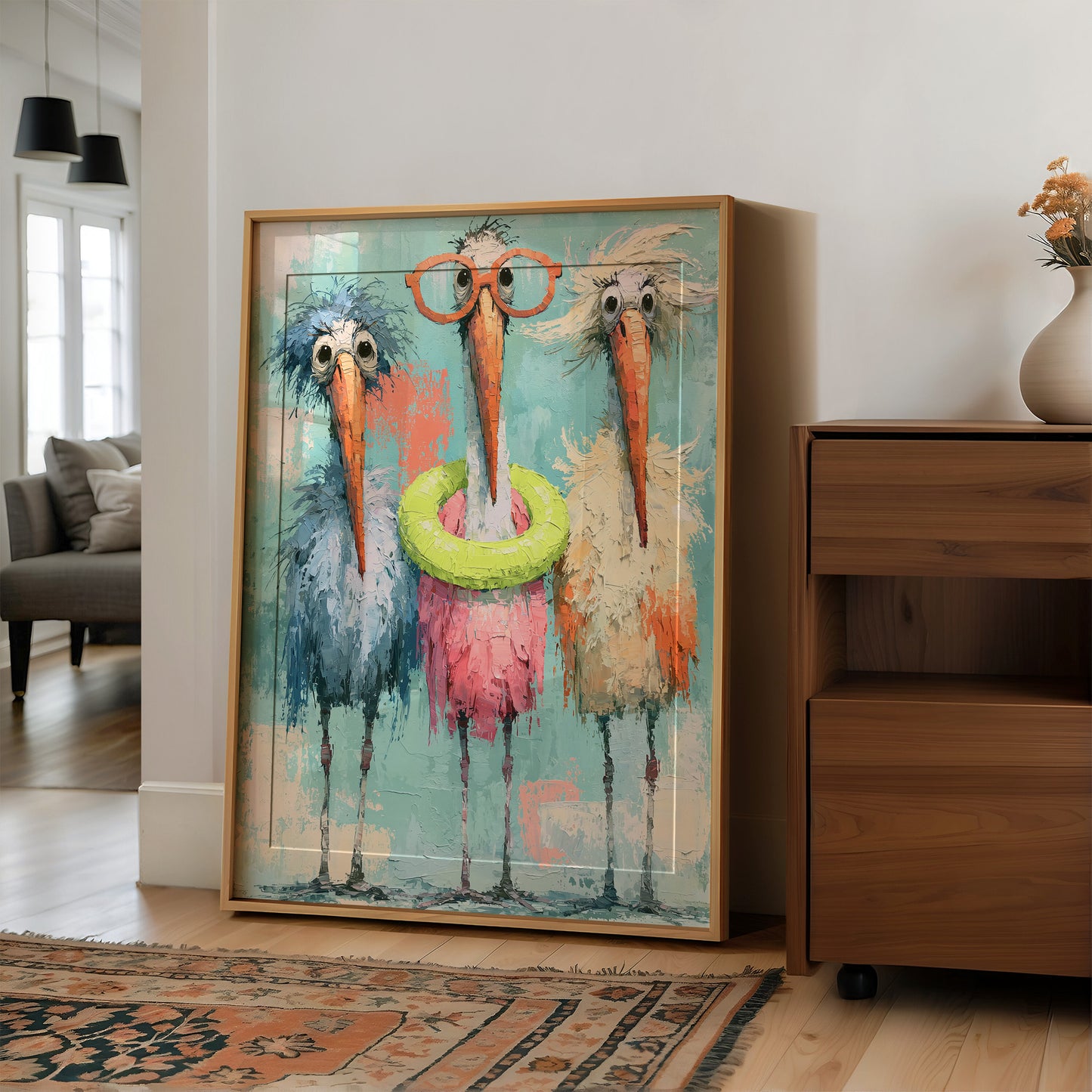 Bespectacled Birds: The Whimsical Trio Returns