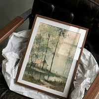 The Solitary Walker: A Cottage by the Pond