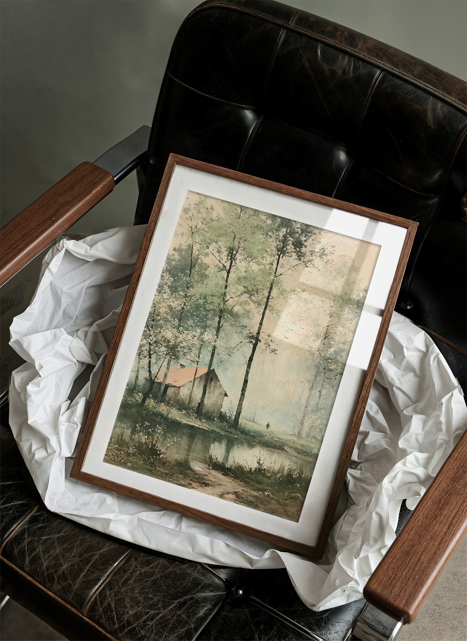 The Solitary Walker: A Cottage by the Pond