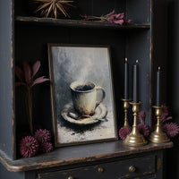 Morning Steam: A Coffee Cup Still Life