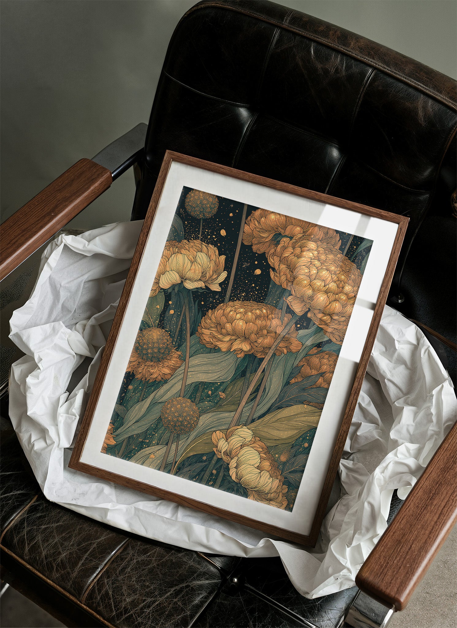Marigolds Under Midnight: A Dark Botanical Study