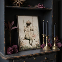 The Wildflower Swing: A Girl's Quiet Sway