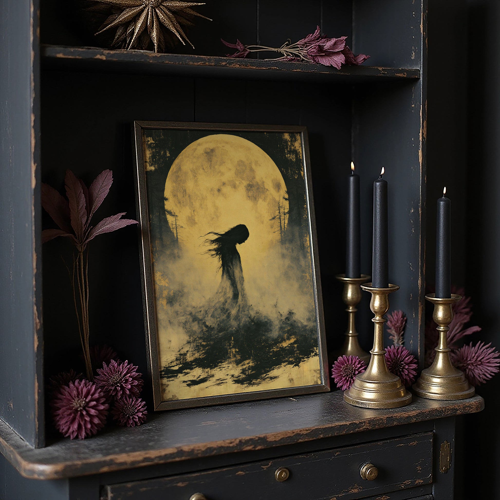 Windswept Under the Golden Moon