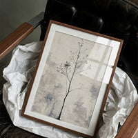 Delicate Branches: A Minimalist Winter Tree