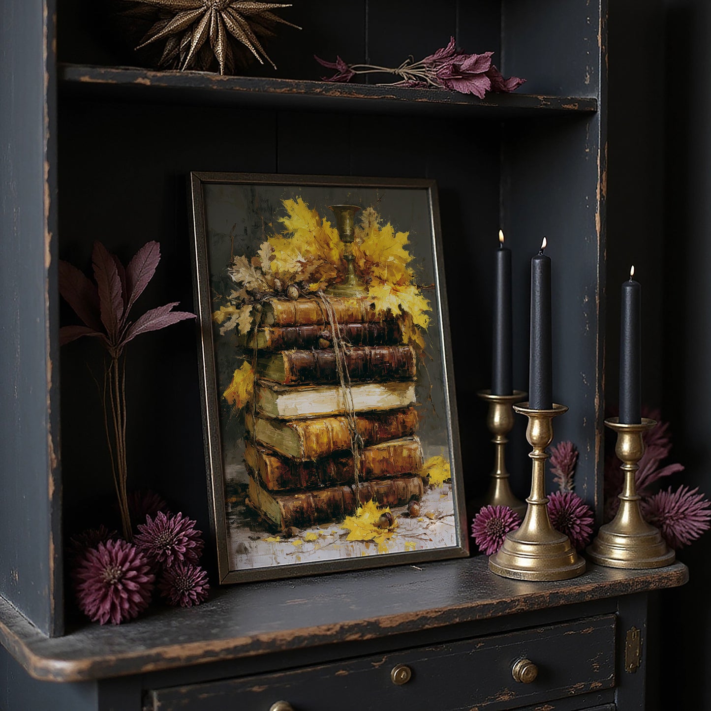Scholar's Autumn, Stacked & Bound
