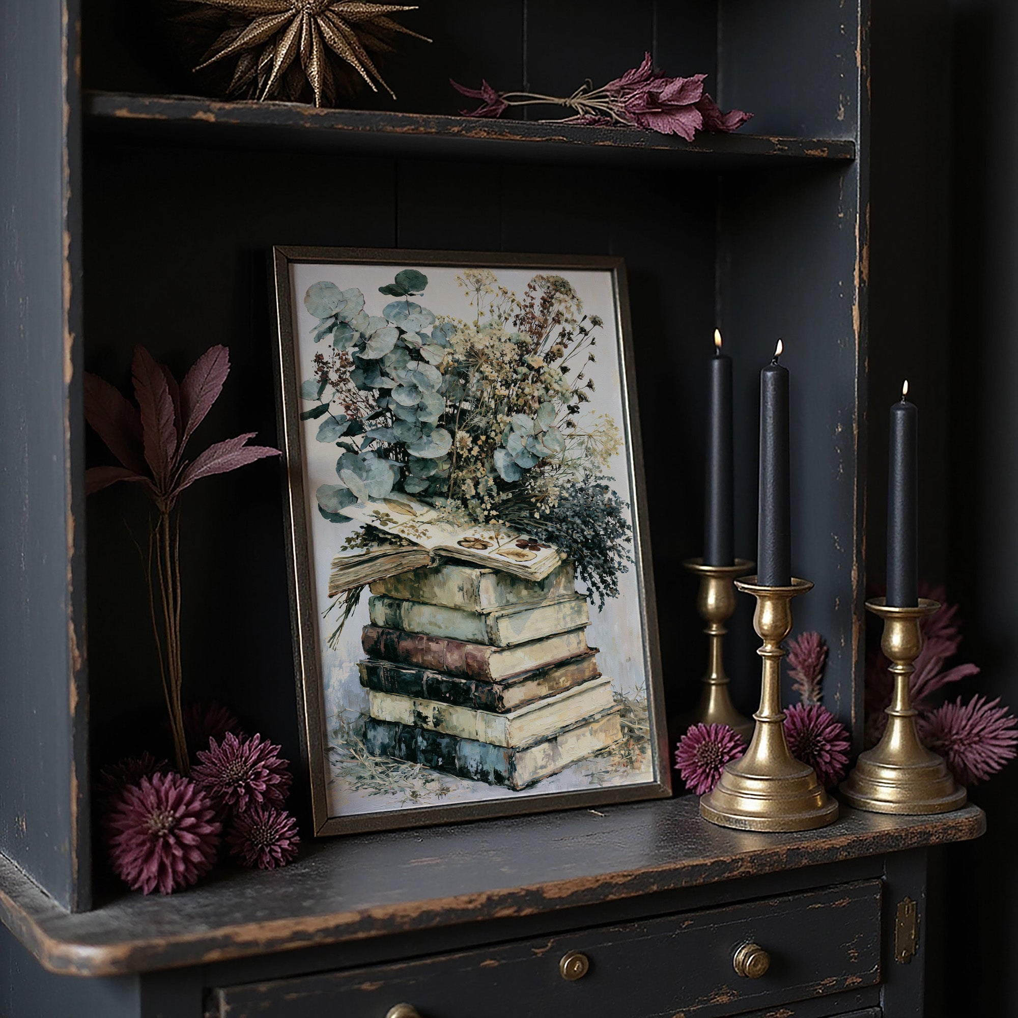 Herbarium & Eucalyptus, Stacked Light