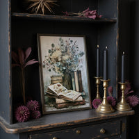 Eucalyptus & Pressed Blooms, Reading Corner