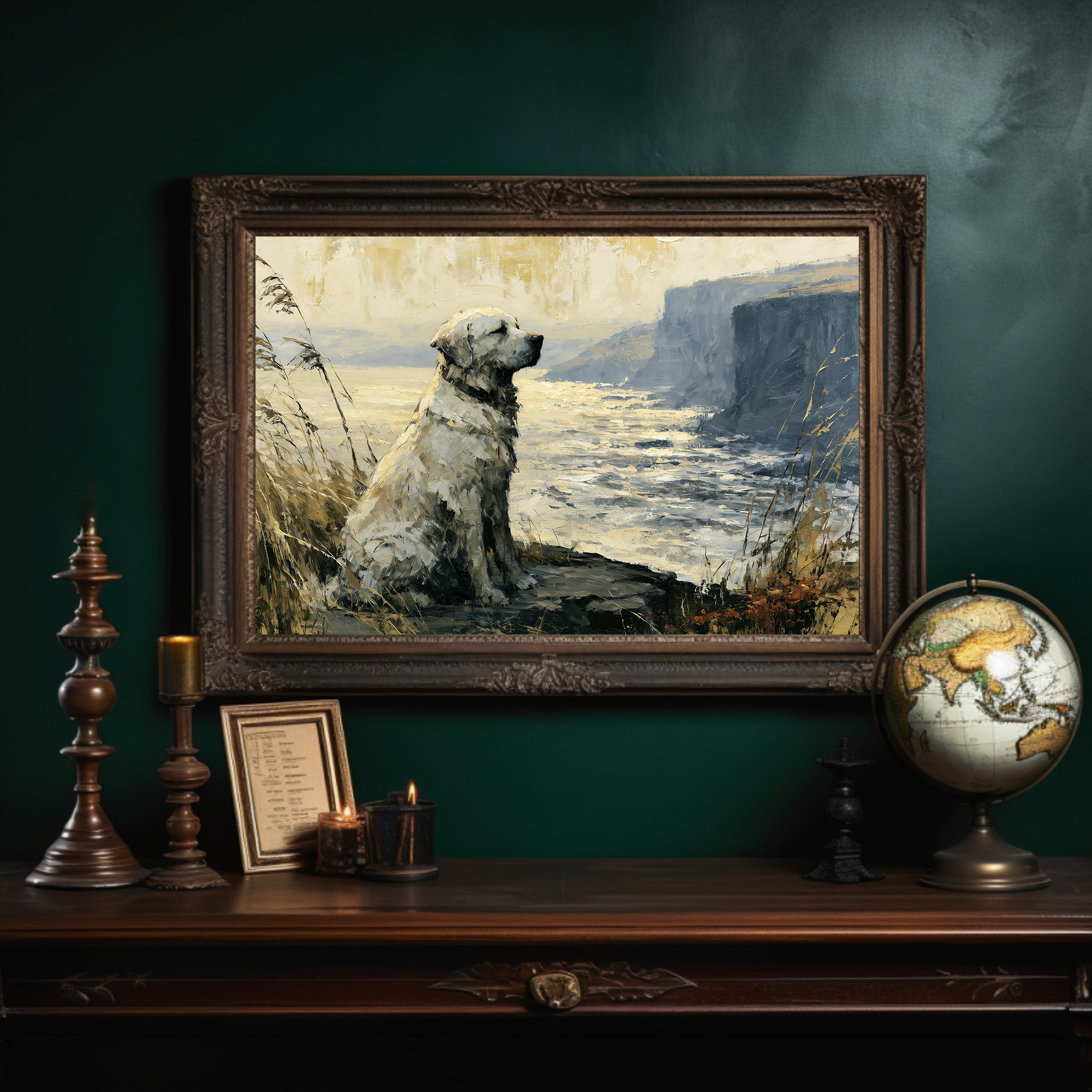 White Retriever, Cliffside Vigil