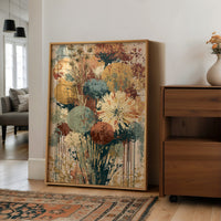 Alliums in Amber & Sage
