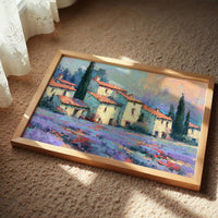 Lavender Fields, Tuscan Sunset