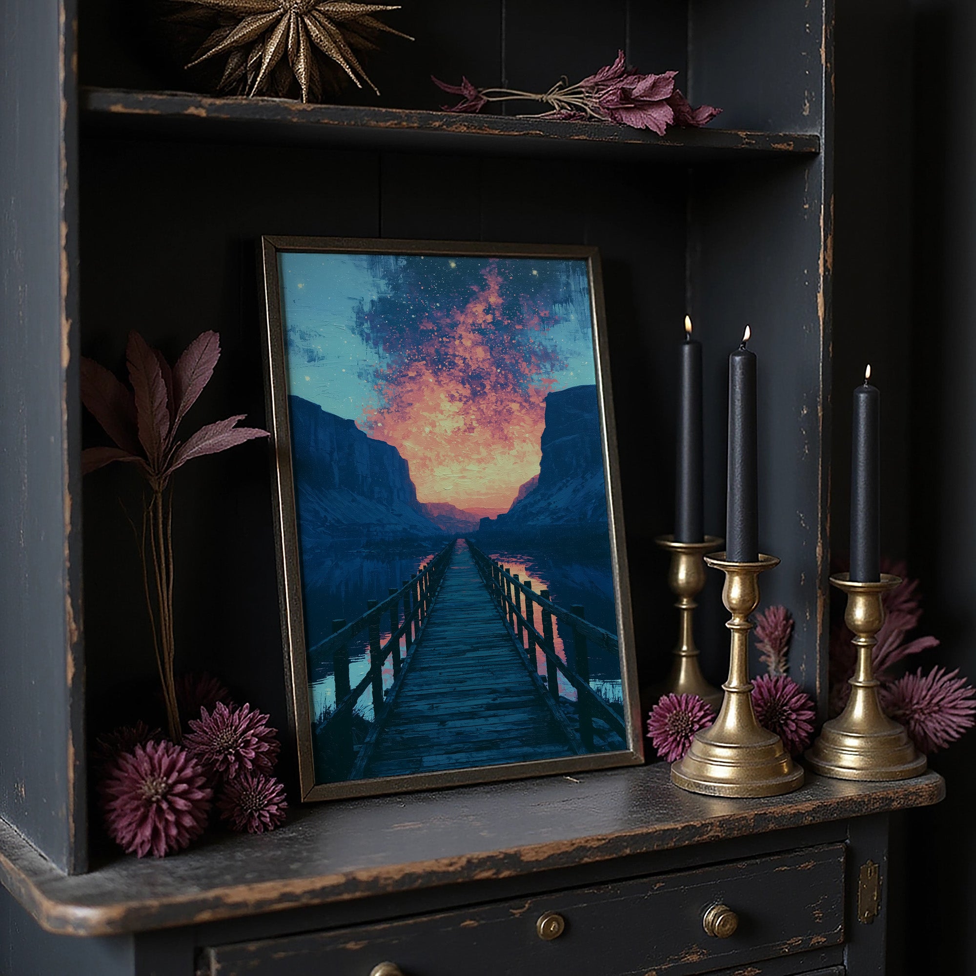 Boardwalk Into a Burning Sky