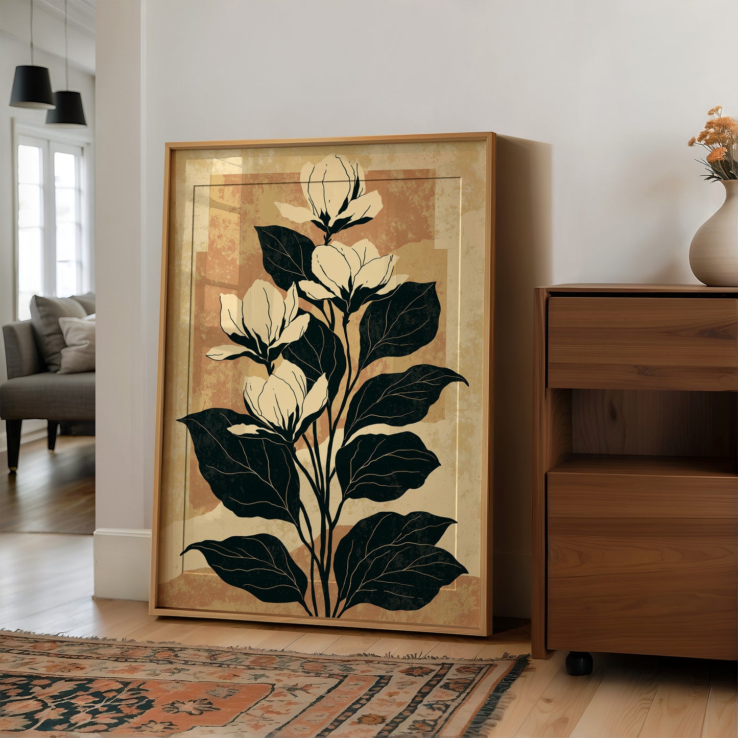 Magnolia in Terracotta Light