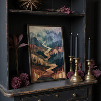 River Canyon in Marquetry